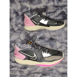 NWOT Nike Kyrie Low‎ 5 Basketball Shoes Men US 12 Gray Pink DJ6012 005